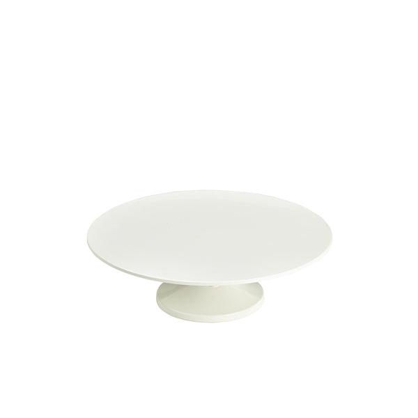 White Melamine Cake Stand 33cm/13" - BESPOKE 77