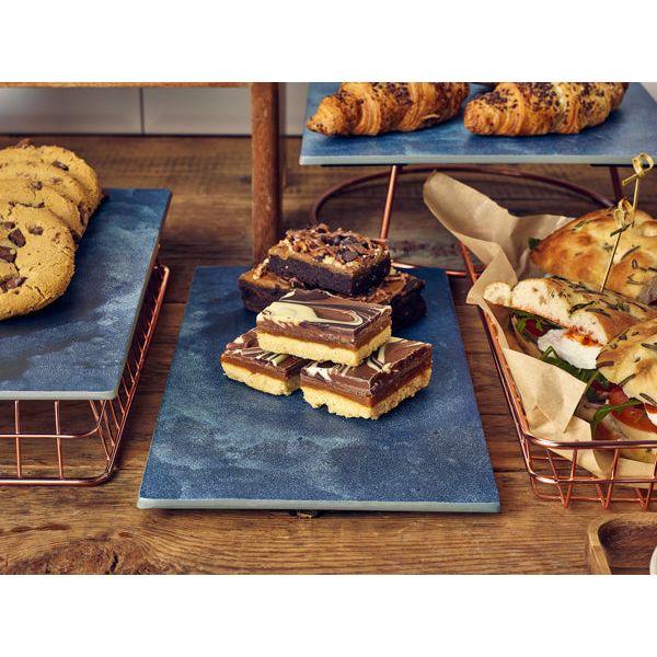 GenWare Aqua Blue Melamine Platter GN 1/3 - BESPOKE 77