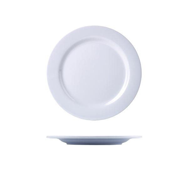 Genware 7" Melamine Plate White - BESPOKE 77