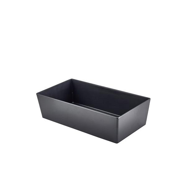 GenWare Matt Black Melamine Buffet Box GN1/3 - BESPOKE 77