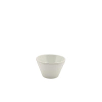 White Melamine Conical Buffet Bowl 8.5cm - BESPOKE 77