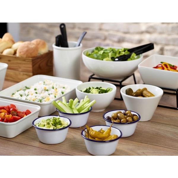 White Melamine Conical Buffet Bowl 12.7cm - BESPOKE 77