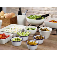 White Melamine Conical Buffet Bowl 12.7cm - BESPOKE 77
