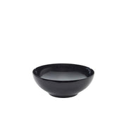 Black Melamine Round Buffet Bowl 25.7cm - BESPOKE 77