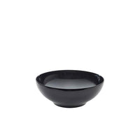 Black Melamine Round Buffet Bowl 25.7cm - BESPOKE 77