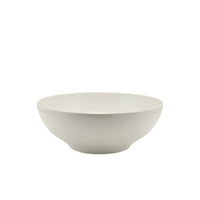 White Melamine Round Buffet Bowl 35.5cm - BESPOKE 77