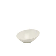White Melamine Slanted Buffet Bowl 21 x 20 x 10cm - BESPOKE 77