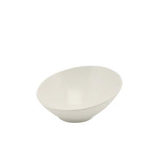 White Melamine Slanted Buffet Bowl 30X29X13cm - BESPOKE 77