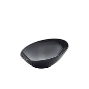 Black Melamine Slanted Buffet Bowl 30 x 29 x 13cm - BESPOKE 77