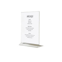 Acrylic Menu Holder A4 Size - BESPOKE 77