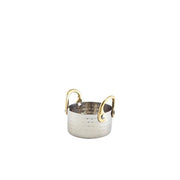 Mini Hammered St/St Casserole Dish 7.5 x 4cm - BESPOKE 77