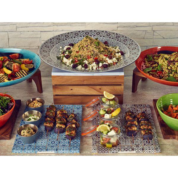 Grey Marrakesh Melamine GN1/1 Slab 53 x 32.5cm - BESPOKE 77