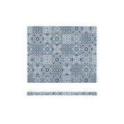 Blue Marrakesh Melamine GN1/2 Slab 32.5 x 26.5cm - BESPOKE 77