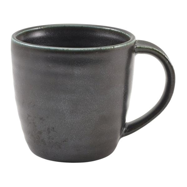 Terra Porcelain Black Mug 30cl/10.5oz - BESPOKE 77