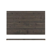 Oak/White New Haven Melamine GN1/1 Slab 53 x 32.5cm - BESPOKE 77
