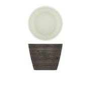 Oak/White New Haven Melamine Bowl 26.5 x 20cm - BESPOKE 77