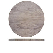 Light Oak New Haven Melamine Round Slab 32.5cm - BESPOKE 77