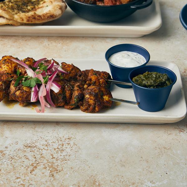 Terra Stoneware Antigo Barley Narrow Rectangular Platter 31 x 14cm - BESPOKE 77