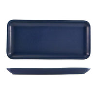 Terra Stoneware Antigo Denim Narrow Rectangular Platter 35 x 16.5cm - BESPOKE 77