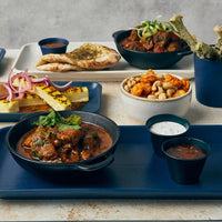 Terra Stoneware Antigo Denim Narrow Rectangular Platter 35 x 16.5cm - BESPOKE 77