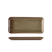 Terra Porcelain Grey Narrow Rectangular Platter 27 x 12.5cm - BESPOKE 77