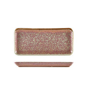 Terra Porcelain Rose Narrow Rectangular Platter 27 x 12.5cm - BESPOKE 77