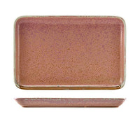 Terra Porcelain Rose Rectangular Platter 30 x 20cm - BESPOKE 77