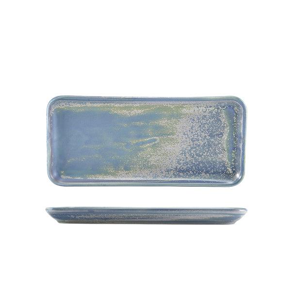Terra Porcelain Seafoam Narrow Rectangular Platter 27 x 12.5cm - BESPOKE 77