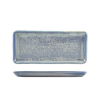 Terra Porcelain Seafoam Narrow Rectangular Platter 31 x 14cm - BESPOKE 77