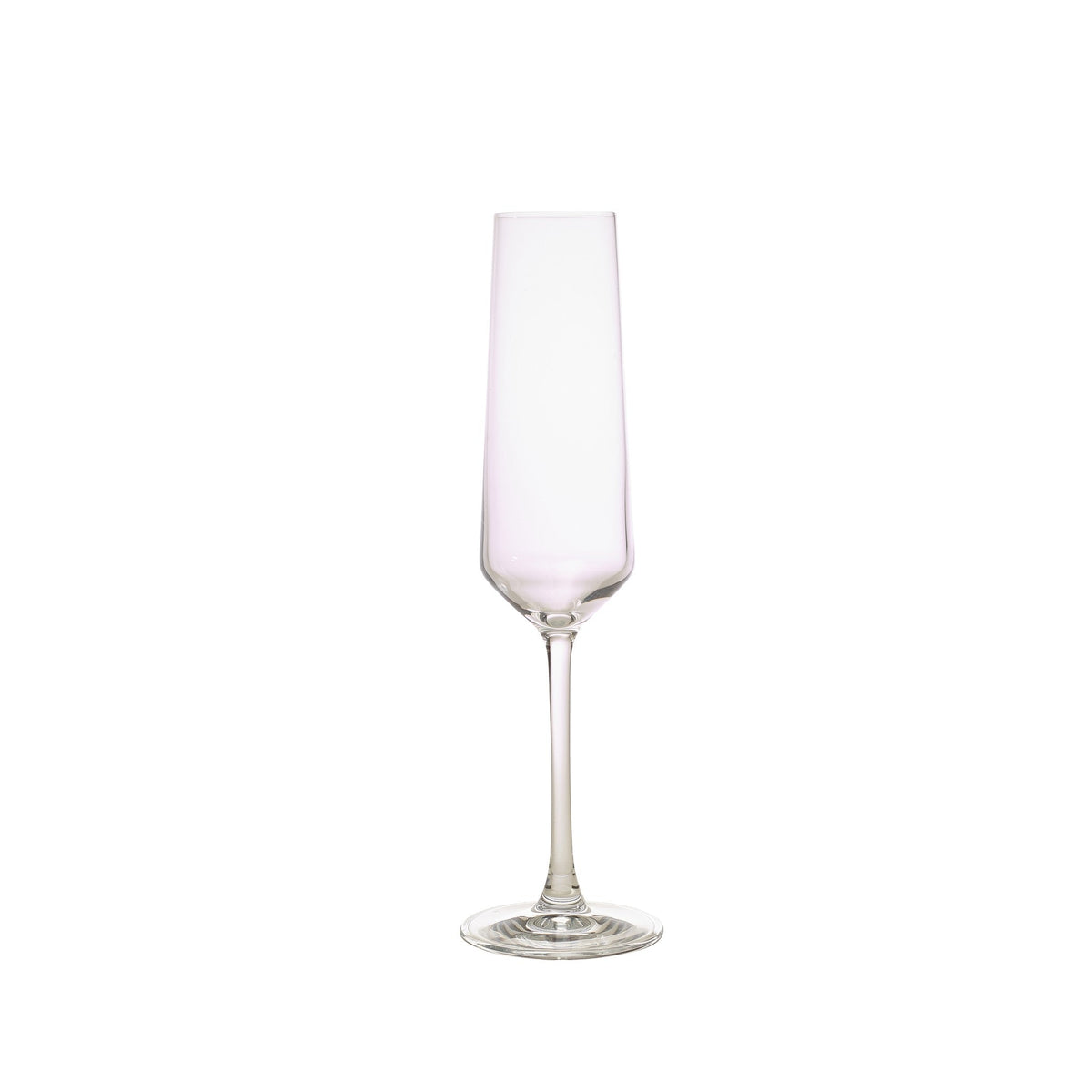 Brio lead-free crystal angular champagne flute 21cl