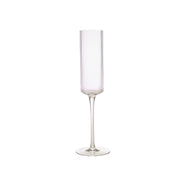 Senza fluted lead-free crystal champagne flute 18cl