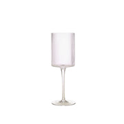 Senza fluted lead-free crystal wine glass 31cl