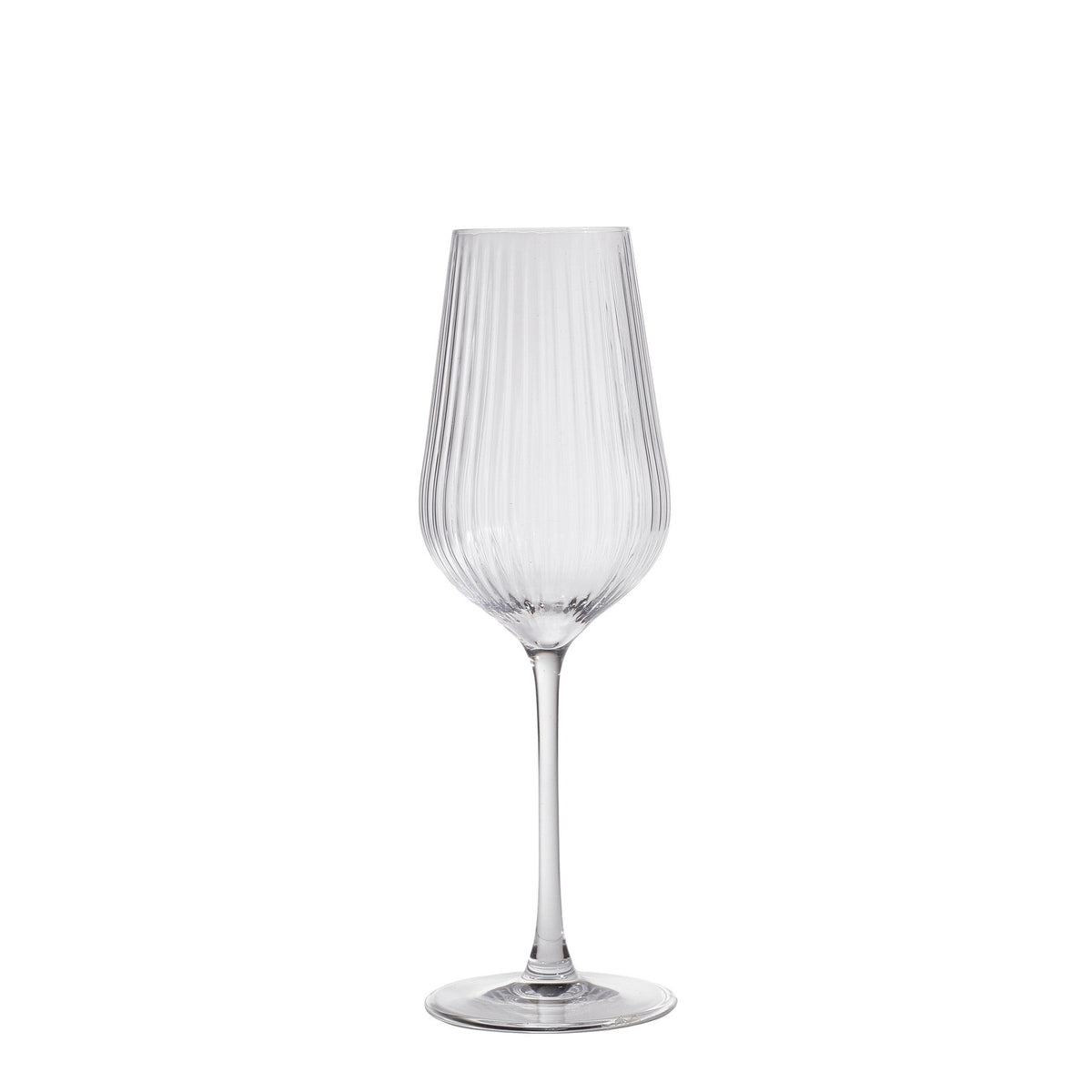 Vivace optic lead-free crystal wine glass 41cl with curvaceous bowl and slender stem