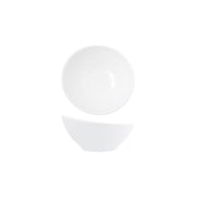 White Osaka Melamine Curved Bowl 14.4 x 14.1 x 7cm - BESPOKE 77