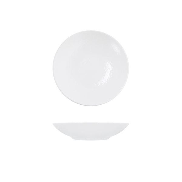 White Osaka Melamine Coupe Bowl 18.5 x 4cm - BESPOKE 77