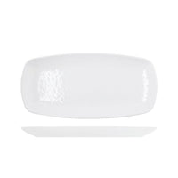 White Osaka Melamine Oblong Plate 35.5 x 19cm - BESPOKE 77