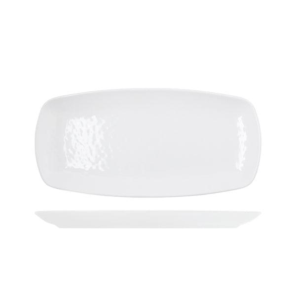 White Osaka Melamine Oblong Plate 35.5 x 19cm - BESPOKE 77