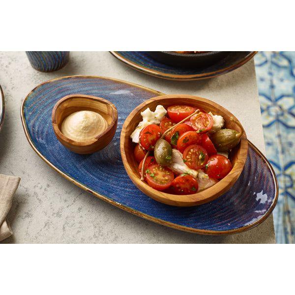 GenWare Olive Wood Rustic Bowl 13cm - BESPOKE 77