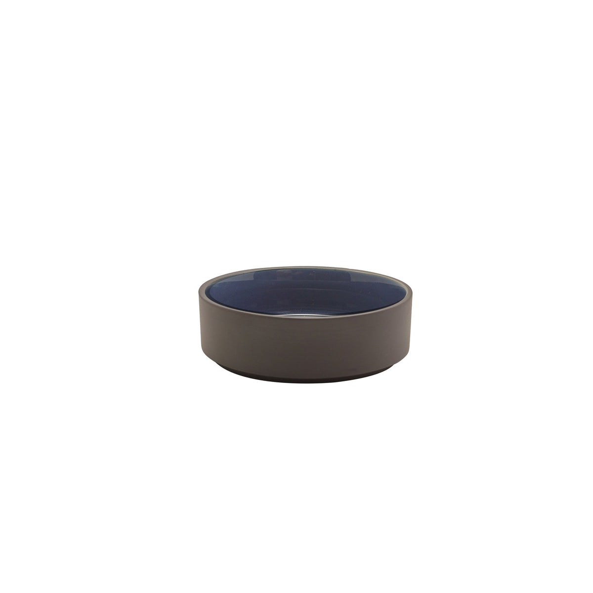 Kava blue porcelain presentation bowl 13cm