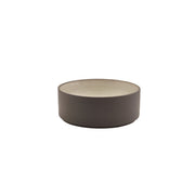 Kava grey porcelain presentation bowl 15.5cm