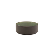 Kava green porcelain presentation bowl 15.5cm