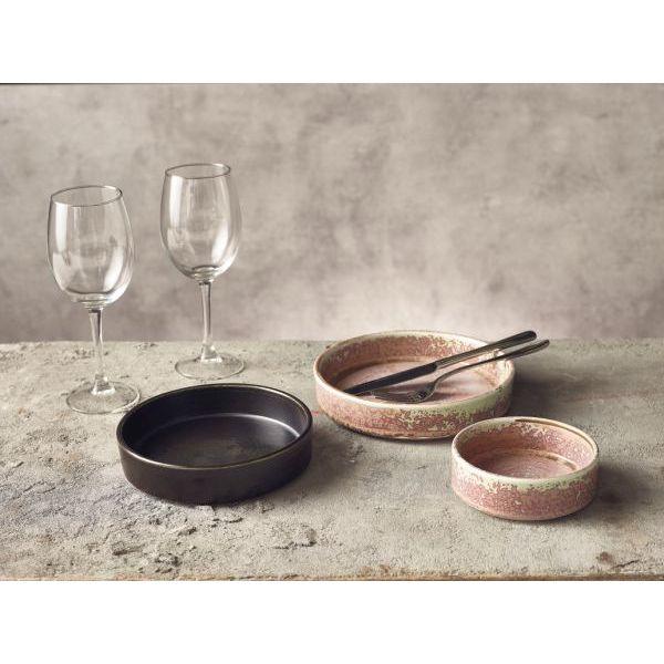 Terra Porcelain Black Presentation Bowl 18cm - BESPOKE 77