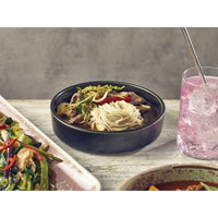 Terra Porcelain Black Presentation Bowl 18cm - BESPOKE 77