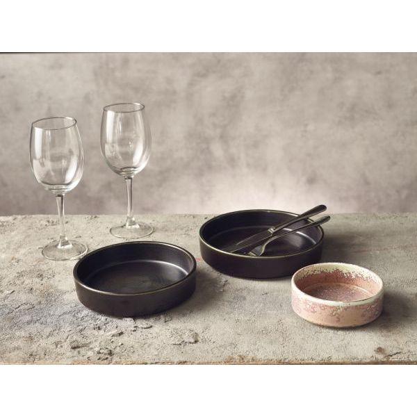 Terra Porcelain Black Presentation Bowl 20.5cm - BESPOKE 77