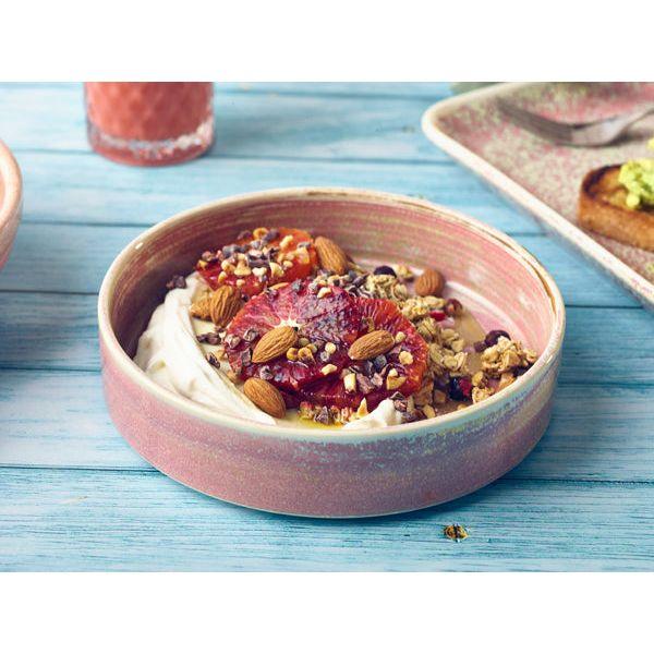 Terra Porcelain Rose Presentation Bowl 18cm - BESPOKE 77