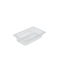 1/4 -Polycarbonate GN Pan 100mm Clear - BESPOKE 77