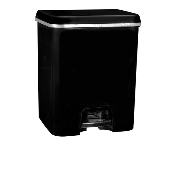 Black Polypropylene Pedal Bin 52L - BESPOKE 77