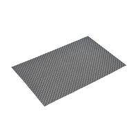 Placemat Silver 45 x 30cm PVC - BESPOKE 77