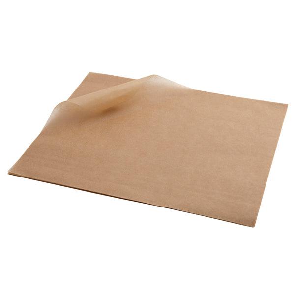 Greaseproof Paper Brown 25 x 35cm - BESPOKE 77