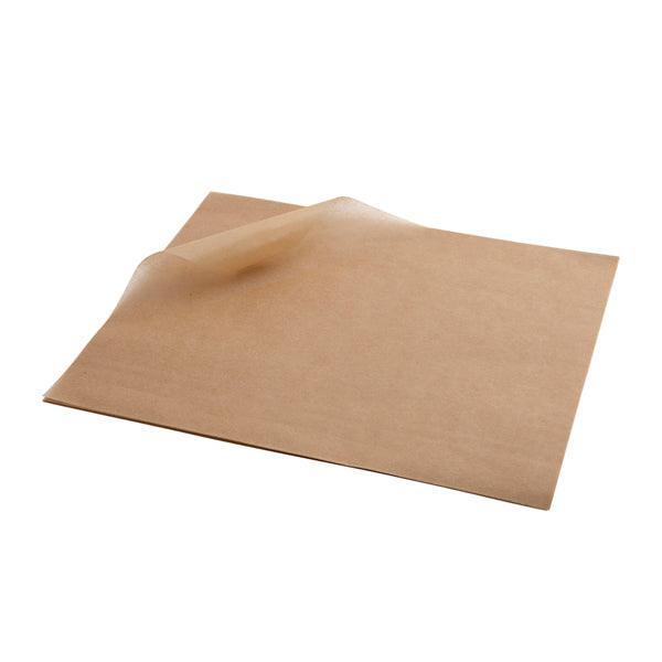 Greaseproof Paper Brown 25 x 20cm - BESPOKE 77